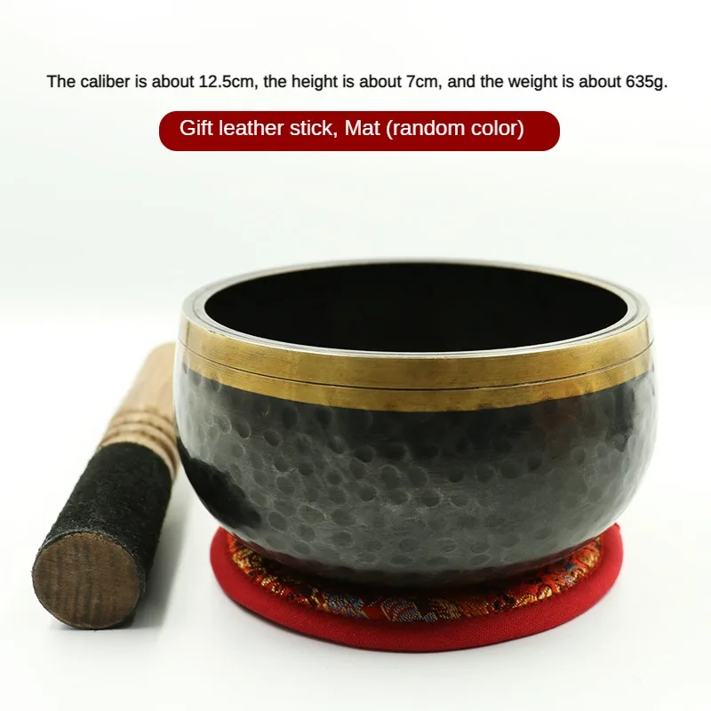 Роскошная Непальская звуковая чаша ручной работы Будды звуковое исцеление