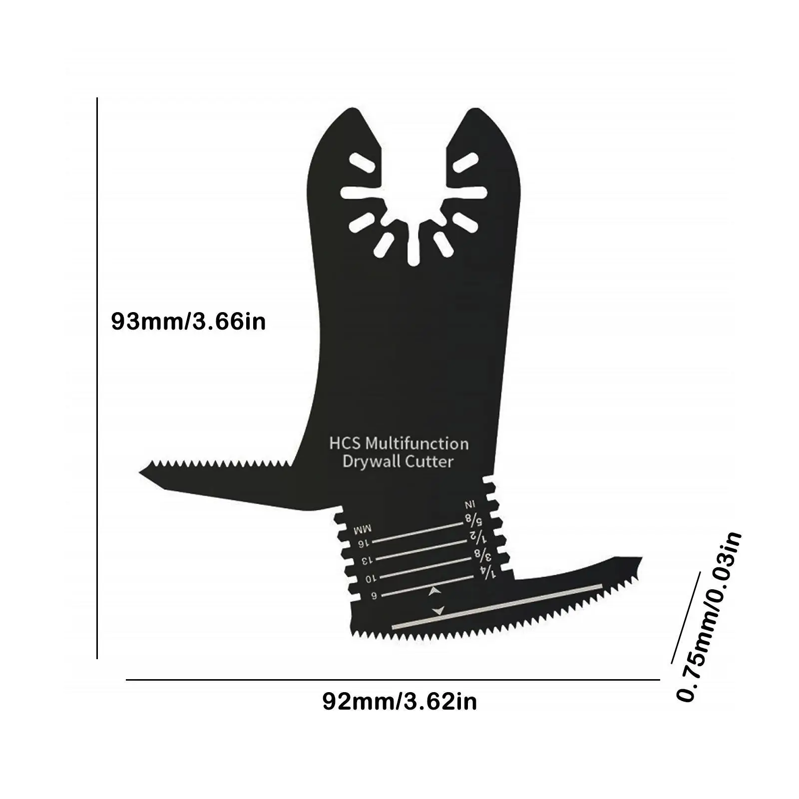 

Multi-Function Saw Blade Oscillating Multi Tool Saw Cutter Blade Accessories For Renovator Power Tools Wood Cutting Bits
