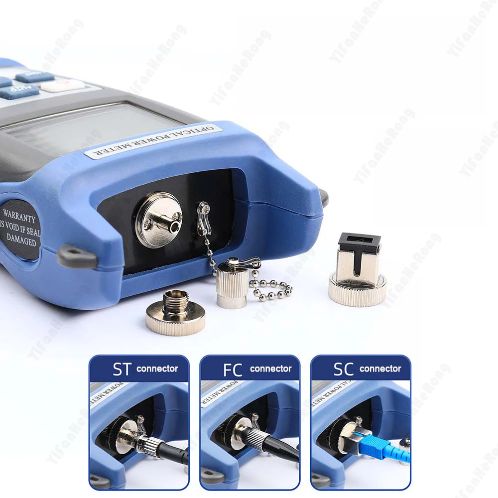 Fiber Optic Power Meter -70~+3dBm Single-Mode Connector High Sensitivity Wide Dynamic Range Fiber Optic Tester