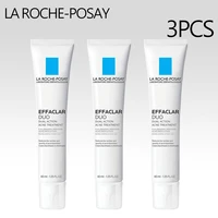 3pcs wholesale la roche posay effaclar duo acne treatment cream effective acne removal pimple oil control smoothing skin care