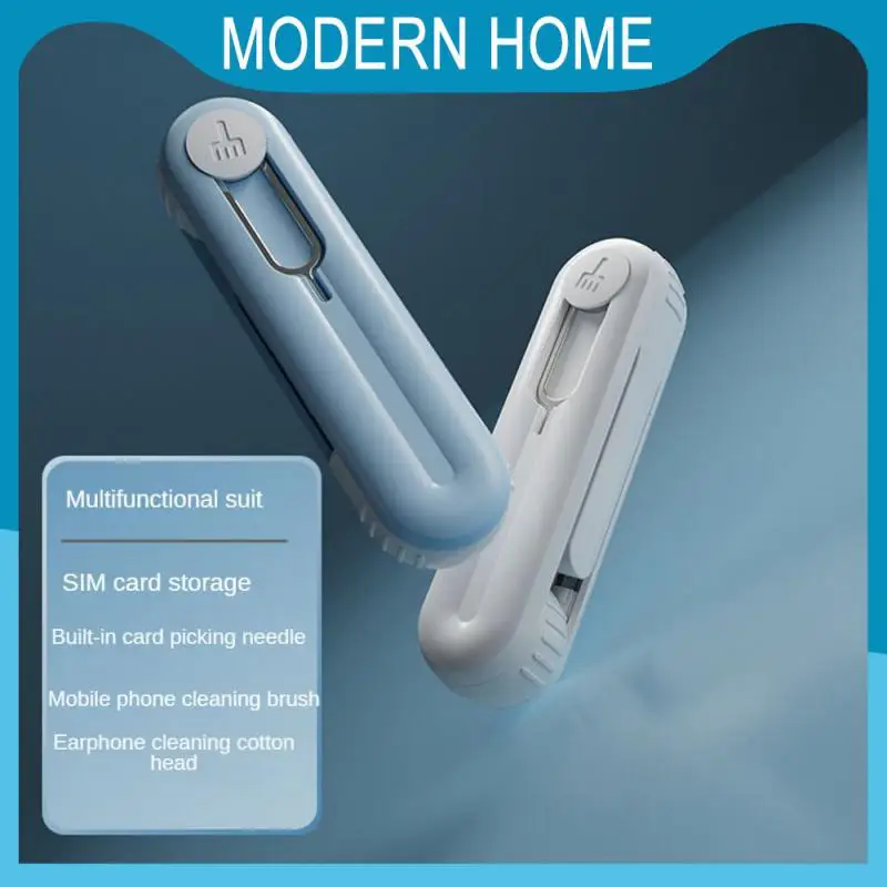 

Щетка с двойной головкой для чистки наушников, из нержавеющей стали и АБС-пластика