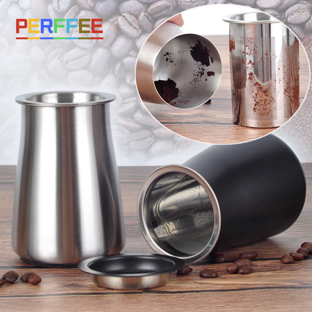 

Coffee Powder Sieve Stainless Steel Coffee Sifter Fine Mesh Sifting Ground Coffee Flour Filter Cup Mesh Sieve Coffee Tools