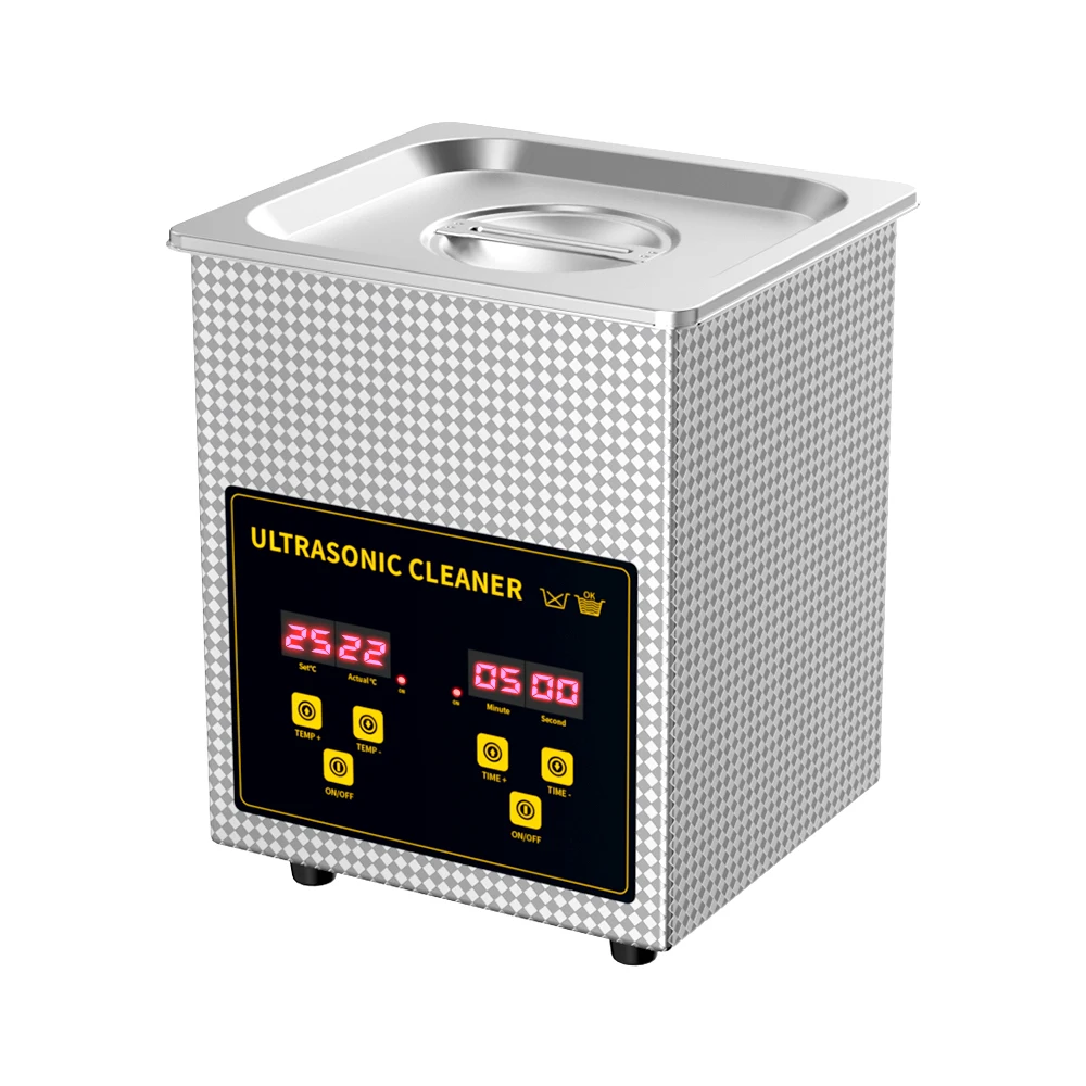 EIWEI Ультразвуковой очиститель для ванны 2 л 60 Вт с таймером нагревателя Цифровой