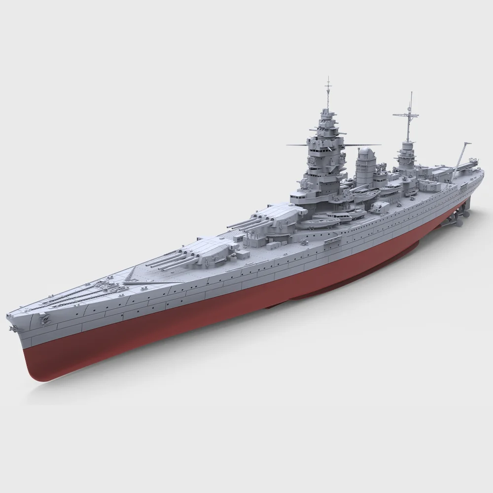 Фото SSC703 SSMODEL 1/350 1/700 1/200 Франция Линкор класса Dunkerque Dunkerque (1939) Комплект военной модели с полным корпусом №4