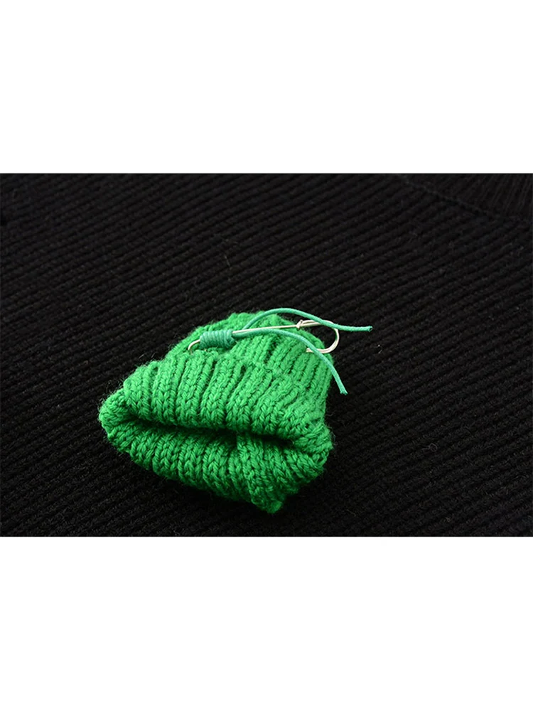 Женский винтажный свитер необычный Повседневный зимний свободный женский