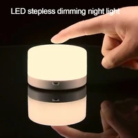 led night light waterproof touch tap light stepless dimmable usb charging child gift sleep creative bedroom desktop decor lamp