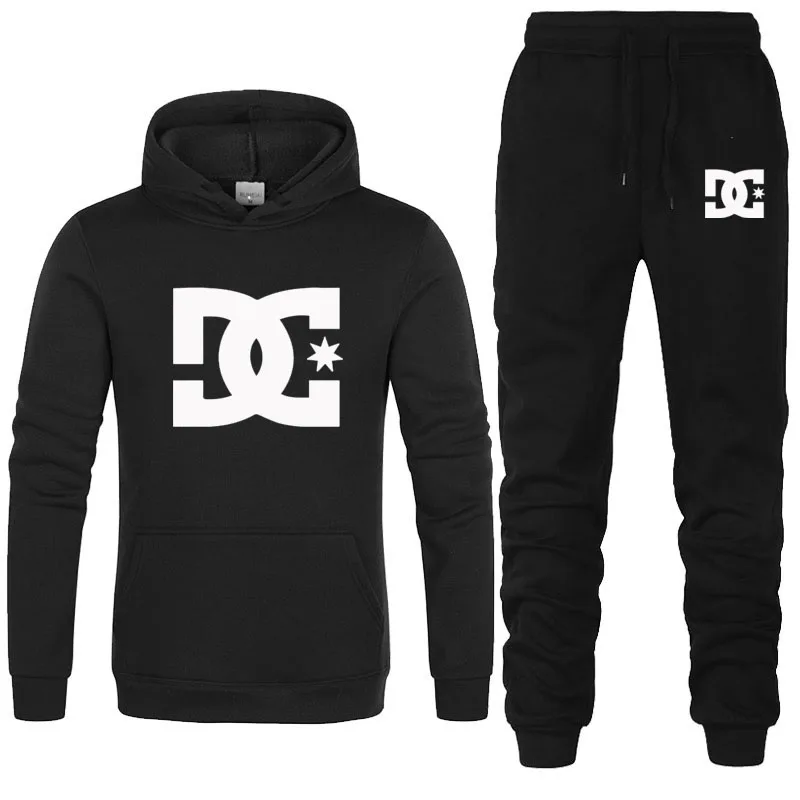 

Brand Tracksuit 2 Piece Set Men/Women Winter Oversize Hoodies Sportswear Gyms Fitness Training Long Sleeve Sweatshirts Suit 3XL