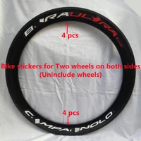 wheels stickers for bora ultra two of 700c mtb road bike bicycle cycling rim protective decals waterproof antifade free shipping