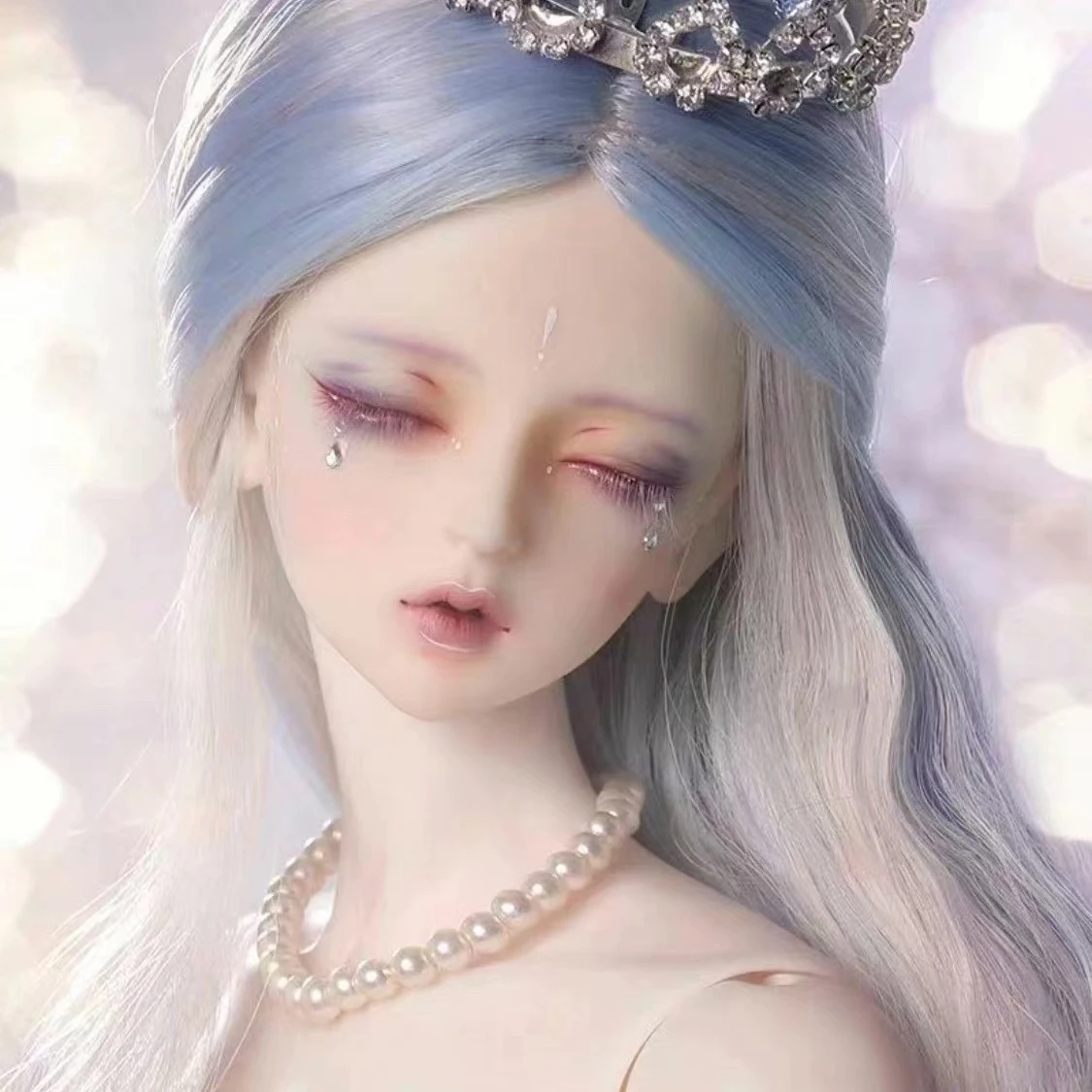 

1/3 BJD Doll Resin Sleeping Girl Head With Body No Makeup With Jointed Movable Doll Body BJD Doll Girl Gifts Toy Girl Doll Gifts