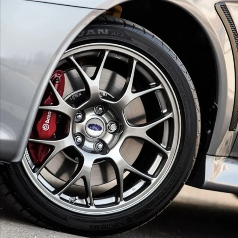 4 шт. 56 мм наклейки на центра колеса автомобиля колпаки ступиц для Ford S MAX Ranger Focus