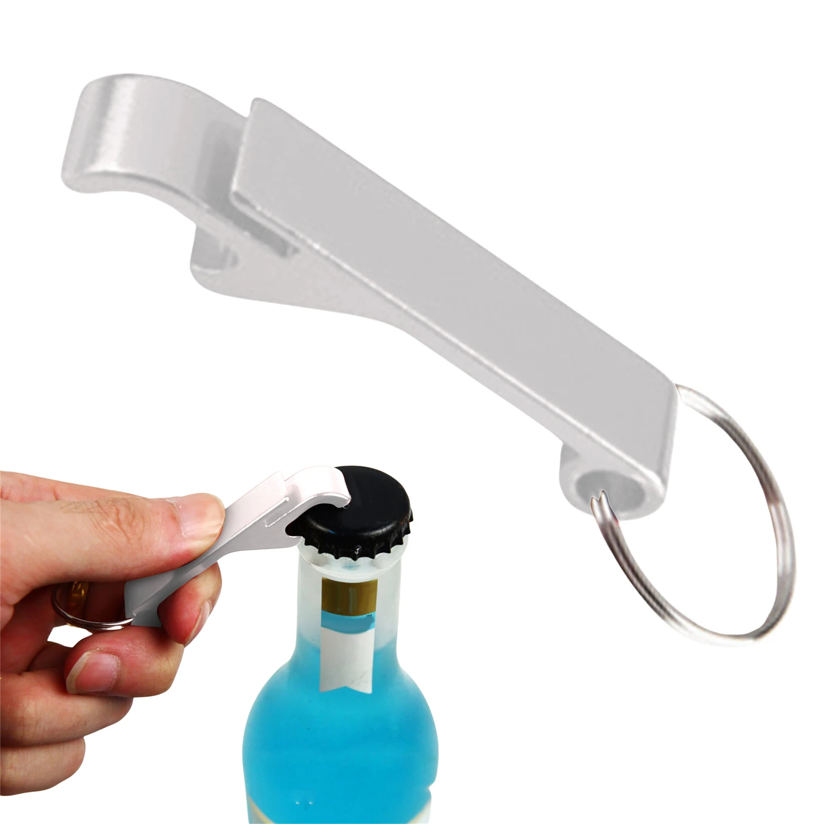 9 Colored Metal Bottle Openers Novel Bottle Openers Keychain Bulk Beer Bottle Opener Beverage Bottle Opener for Men Women Small