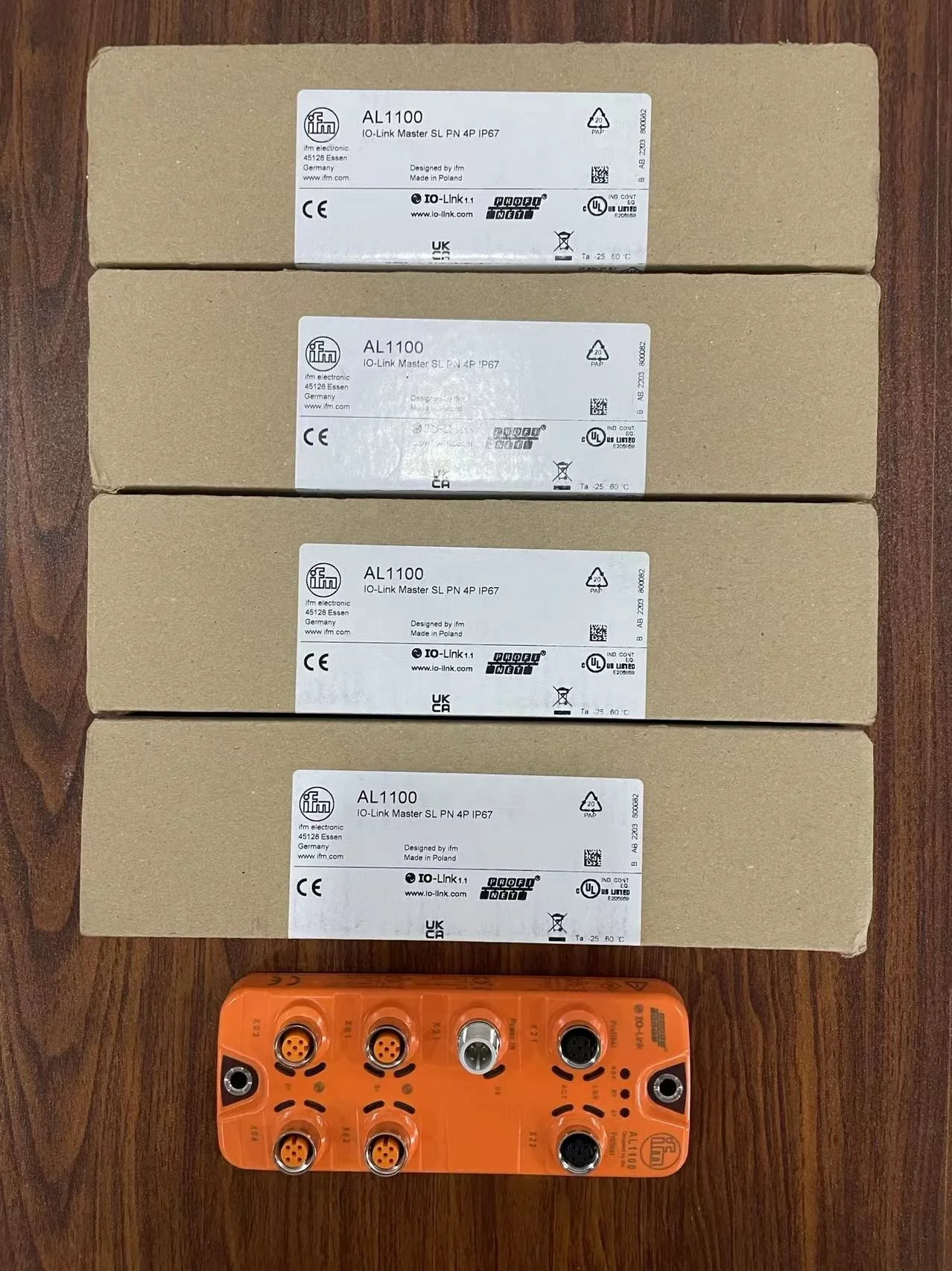 Оригинальный Новый IFM AL1100 IO-Link master с интерфейсом PROFINET