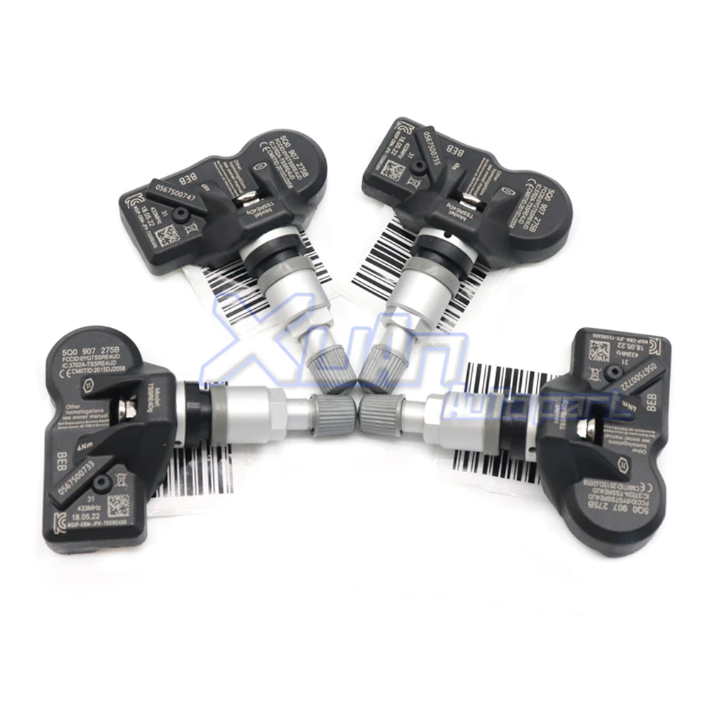 

Система контроля датчика давления в шинах XUAN TPMS 5Q 0907275 B для Audi RS3 Bentley Bentayga Porche Volkswagen Beetle Golf Eos