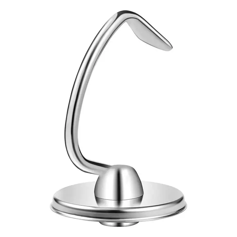 Dough Hook Replacement Anti Rust Dough Gadgets 304 Stainless Steel Replacement No Coating Wear Resistant Dishwasher Safe Sturdy