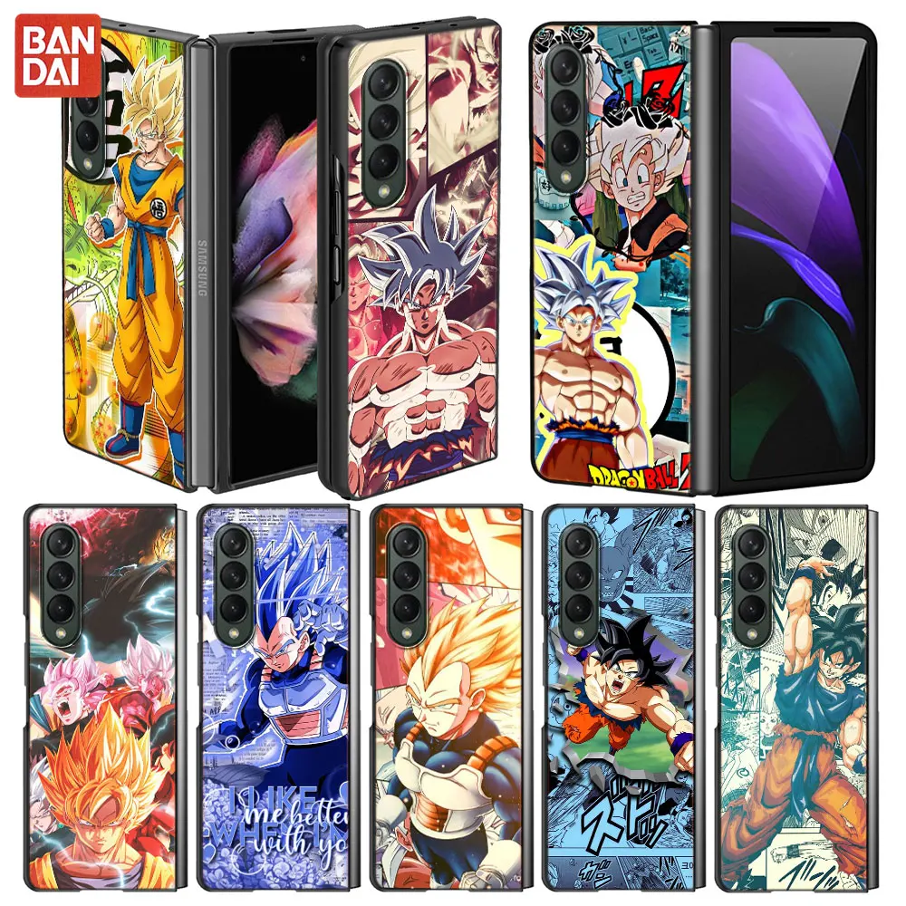 

Dragon Ball Z Hot Goku Case for Samsung Galaxy Z Fold3 5G Phone Cover 7.6" Fold 3 SM-F926B SM-F926N SM-F9260 Black Hard Capas