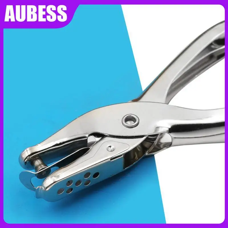 

Плоскогубцы для пробивки одним отверстием, удобные штамповочные щипцы с автоматическим сбросом, противоскользящая ручка, автоматически от...