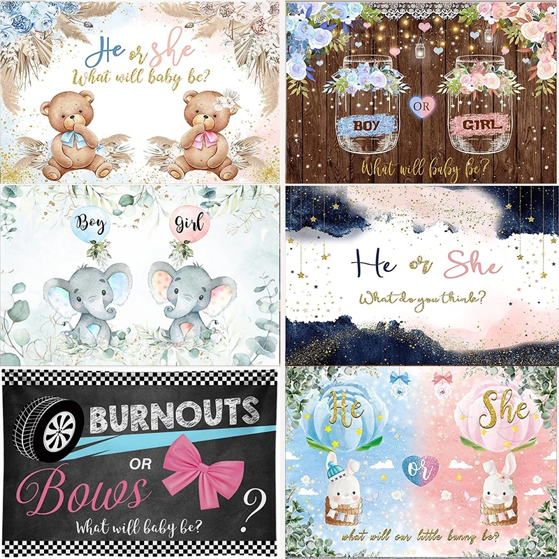 Он или она стать что будет ребенок будьте мальчик девочку фон украшение на день