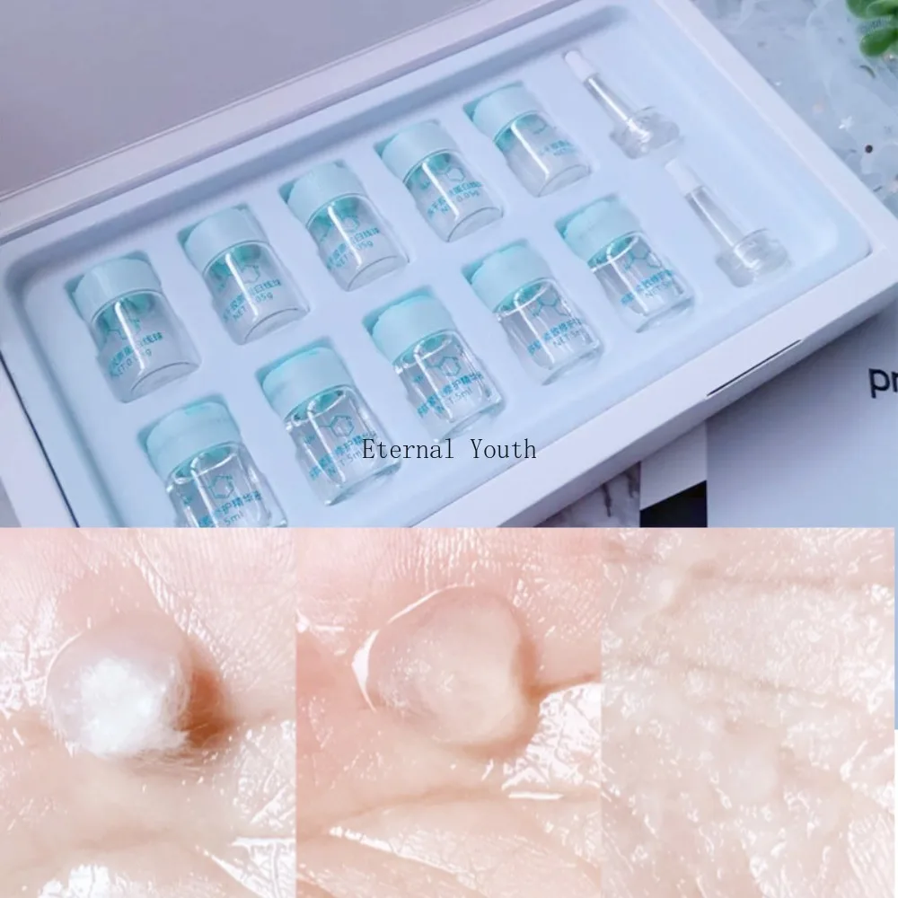 Фото Набор для подтяжки кожи Collagen Silk Ball - Комплект для восстановления пор, борьбы с морщинами и укрепления кожи лица ​ №2