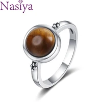 nasiya ring amethyst moonstone tigereye ring jewelry for women anniversary engagement wedding gifts elegant