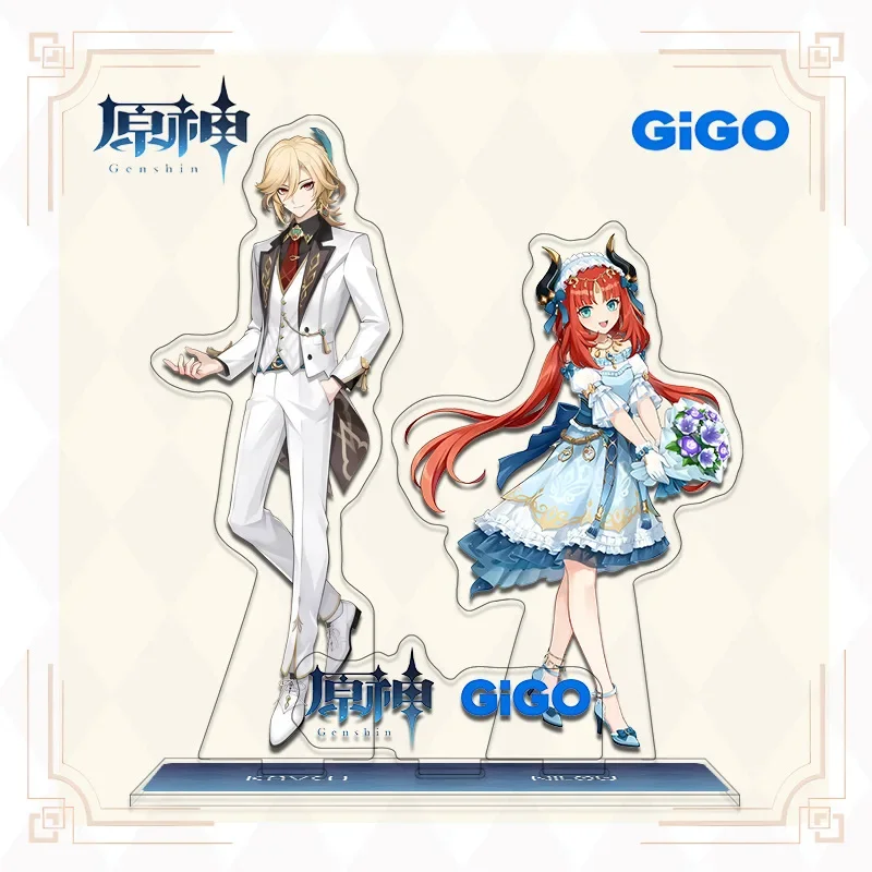 Kaveh Nilou аниме брелок Yuanshen Collabo акриловая подставка Q версия значок сумка подвесной