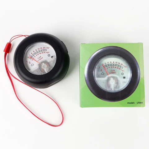 LT001 роскошный термометр 2 в 1, профессиональный люксометр, указатель, фотометр, Luxmeter 250000