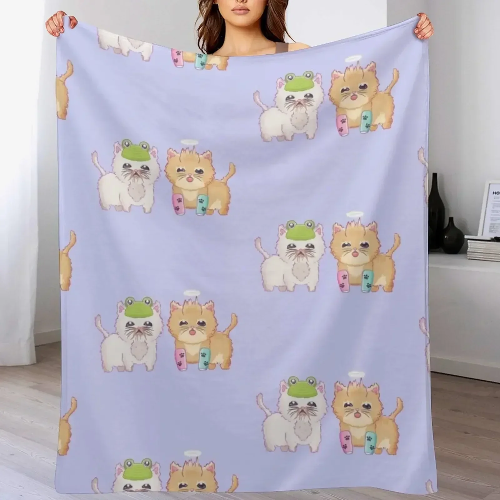 Одеяло Wisp and Tater Tot рождественские подарки туристические летние пляжные одеяла