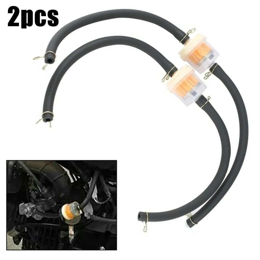 

Dirt Bike 2x 6mm Black Gasoline Filter Fuel Kit Fuel Filter Hose Car Motorcycle For Scooter Quad 32mm 6mm 8mm 47cc 49cc Moto ATV