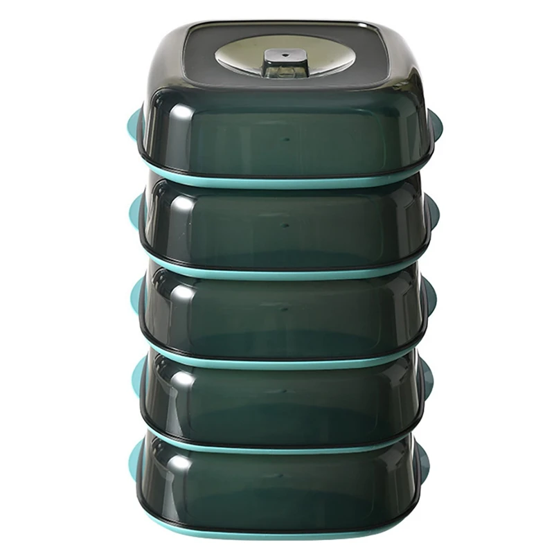 

5 уровневый изоляционный пищевой контейнер, Штабелируемый пищевой контейнер С Пылезащитным покрытием, пищевой изолированный шкаф, контейнер для хранения пищи