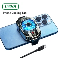 phone cooling fan universal cell phone cooler rgb fan light phone radiator case for iphone 13 14 samsung galaxy xiaomi oneplus