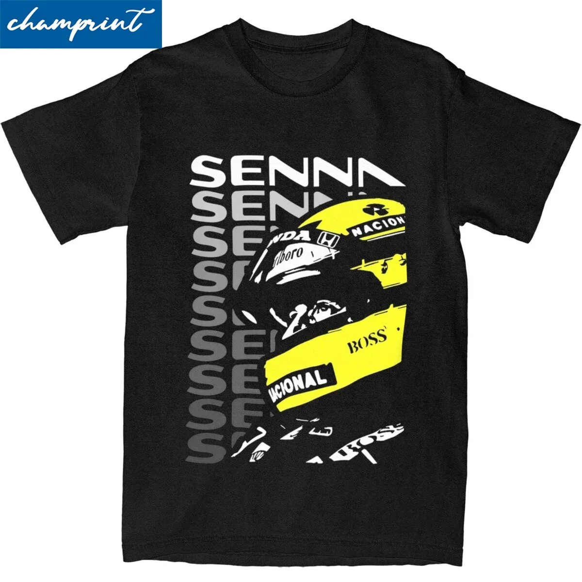 Футболка мужская хлопковая с коротким рукавом и круглым вырезом