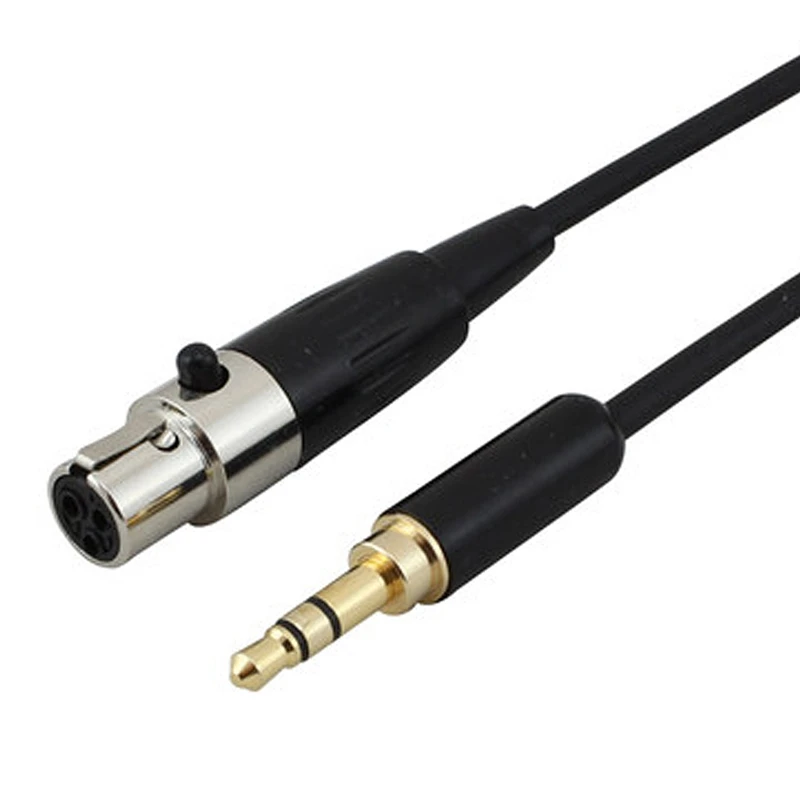 Фото 3,5 мм Джек к 3Pin Mini XLR мама для BM800 ПК микшер для наушников микрофон стерео камера усилитель 0,5 м №4