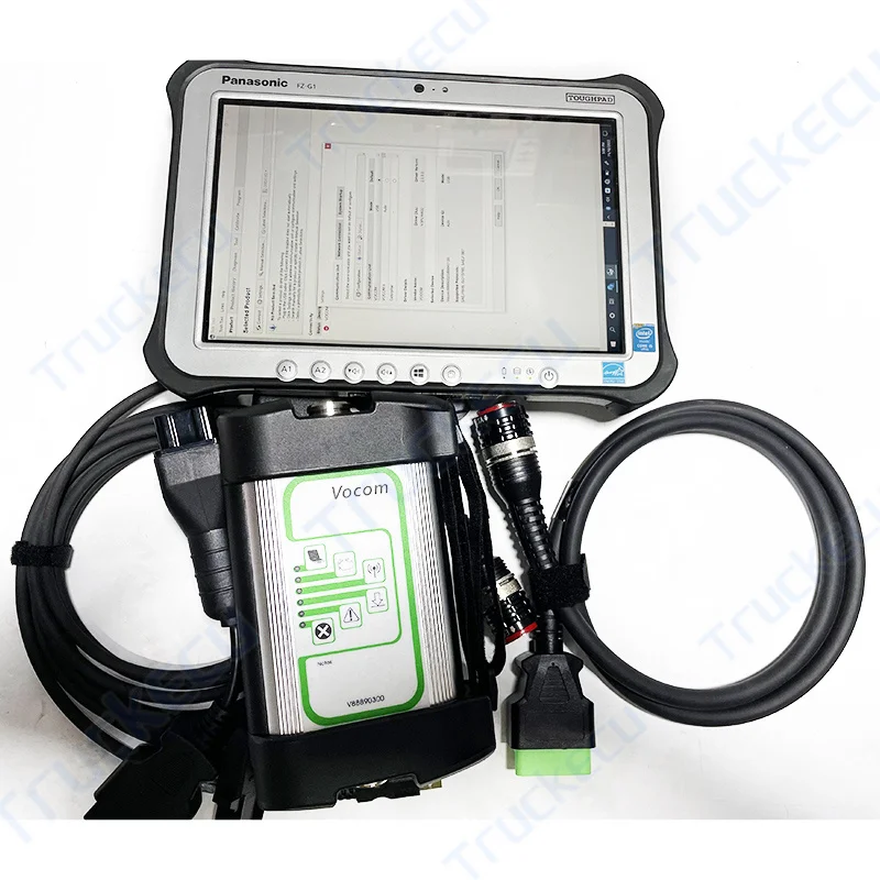 Для Volvo VOCOM 1 88890300 для VCADS V2.8 Premium Tech Tool для VOVLO Renaul диагностический инструмент для грузовика + FZ G1 планшет