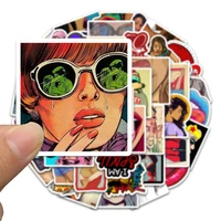 1050pcs sexy lady wild stickers for gift diy skateboard luggage refrigerator decor notebook motorcycle waterproof