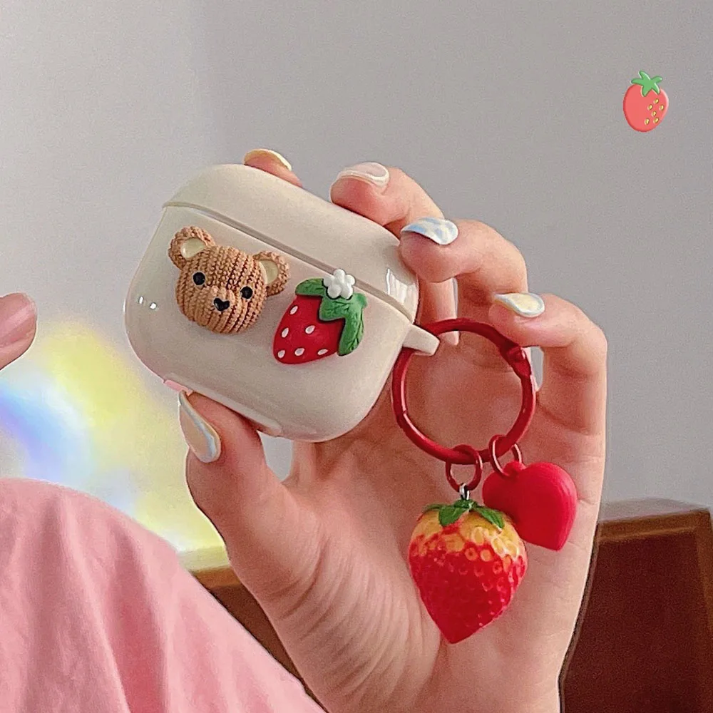 

Силиконовый защитный чехол для наушников Apple AirPods 2 1 Pro 3