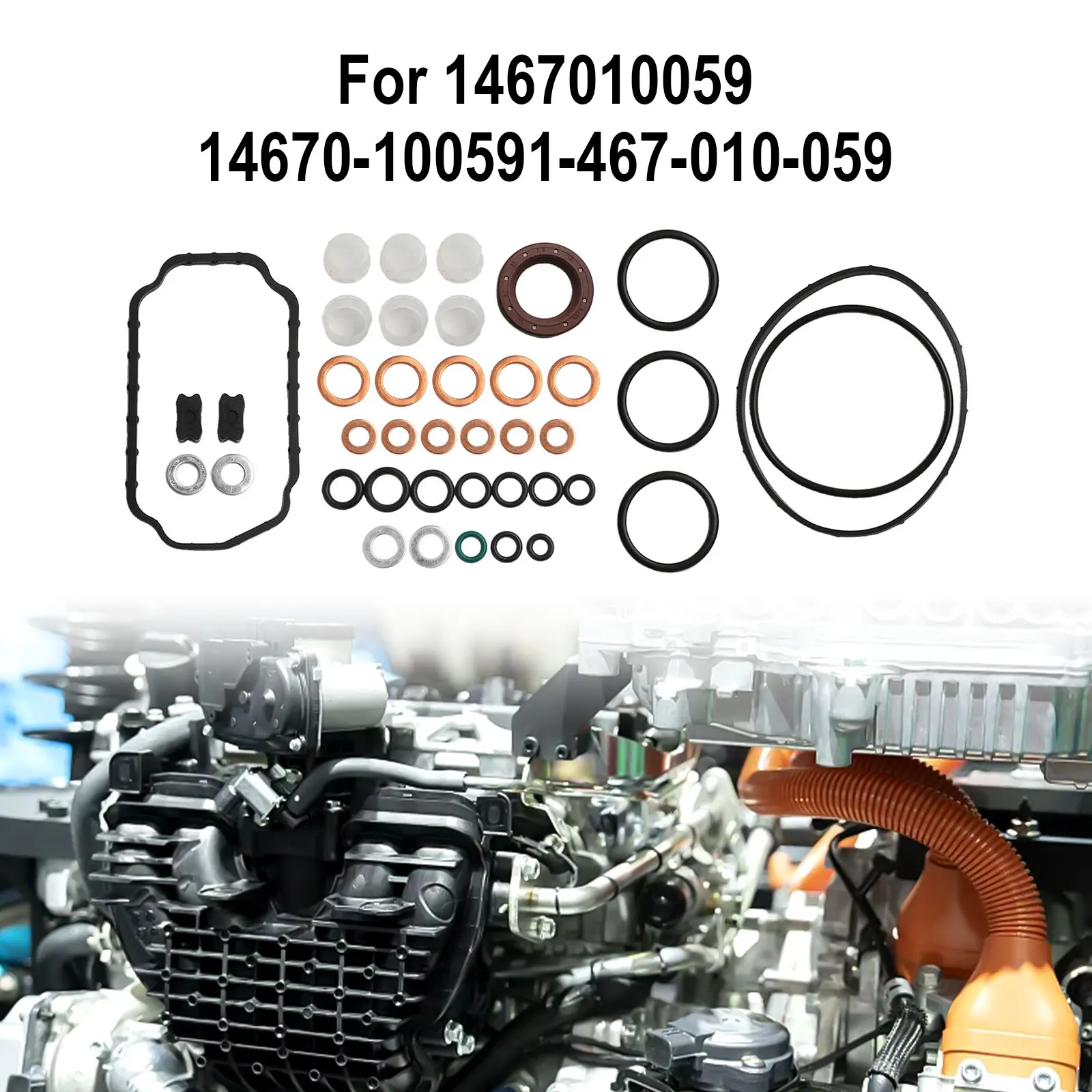 Комплект 12 В 2500 3500 1467010059 Ремкомплект для обслуживания двигателя из металла +