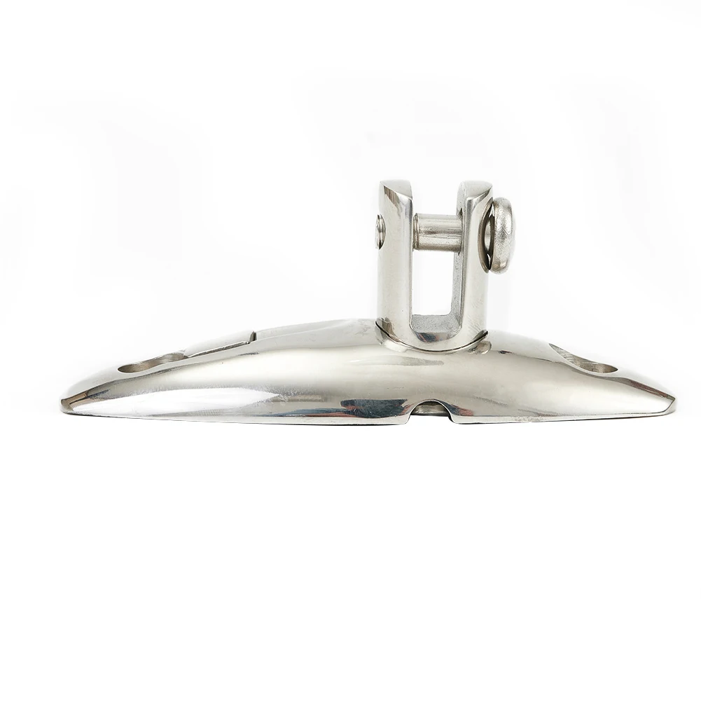 

T316 Stainless Steel QUICK RELEASE Deck Hinge Mount Bimini Top Marine Hardware 1 3/16\" X 3 1/2\" Sheep Horn Mountain Seat,