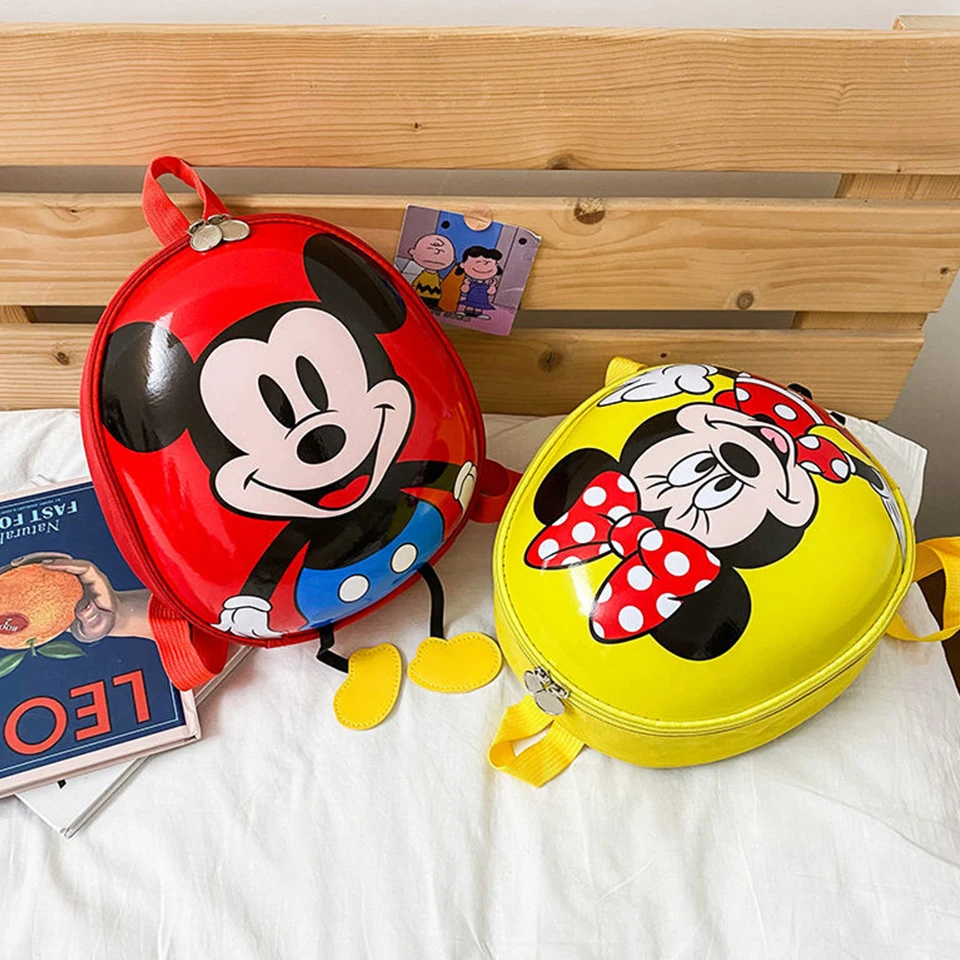 Высококачественные школьные ранцы для детей 3-6 лет, 3D Жесткий Детский рюкзак с Микки Маусом, детские школьные сумки для мальчиков и девочек, ...