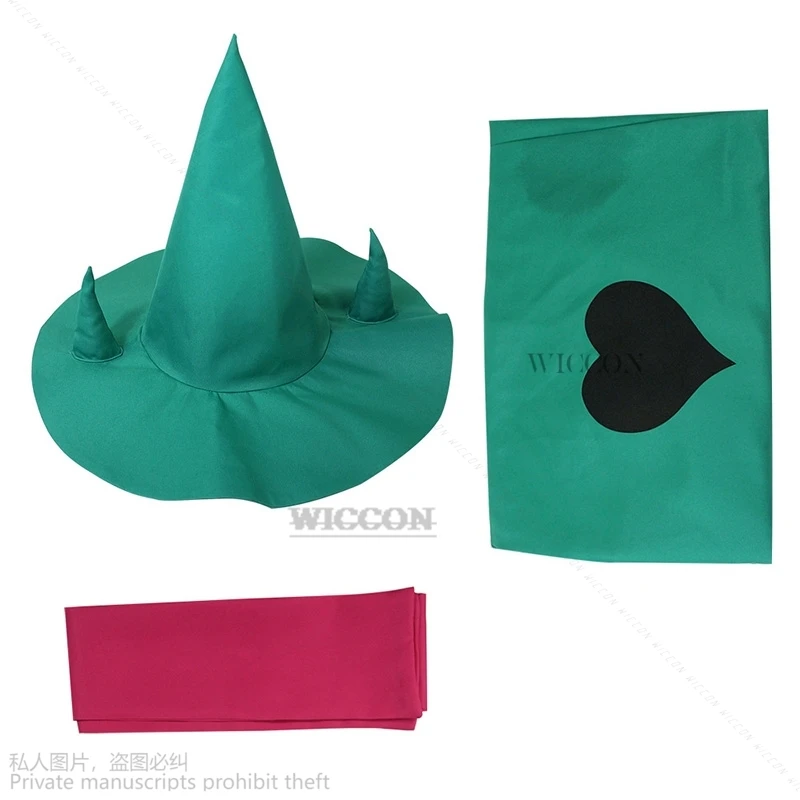 Игра Deltarune Cos Ralsei Spanton косплей фантастическая шляпа искусственная Маскировка