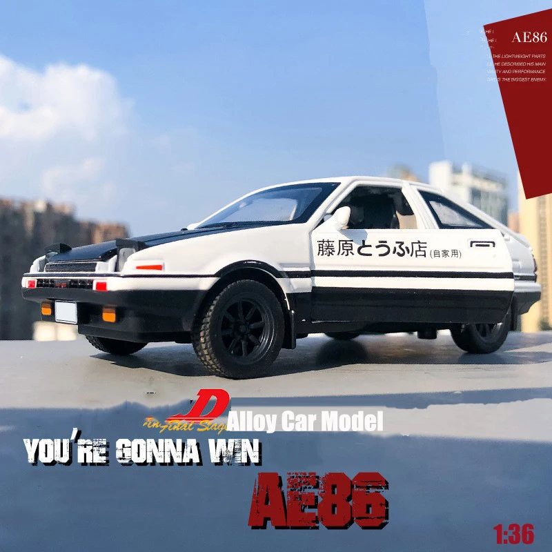 Начальная масштабная модель автомобиля D AE86 1:36