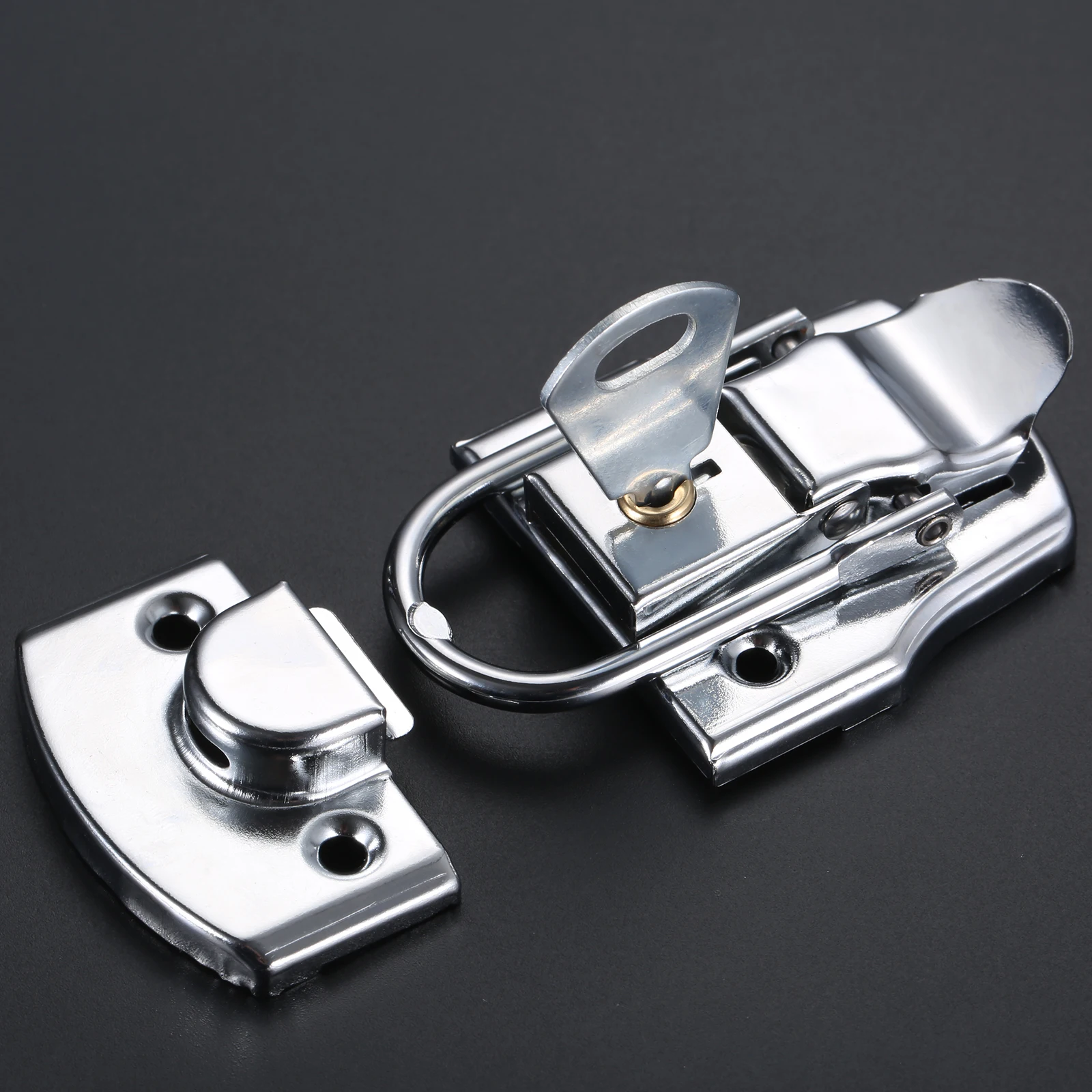 

Металлическая застежка-защелка с ключом, 76*45 мм