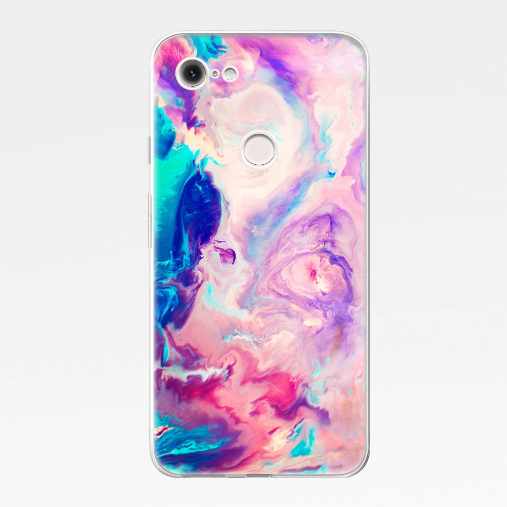 Color Clouds Coque for Google Pixel 6 Pro 5 4 4a 3 3a 2 XL Soft Silicone Back Phone Cases for Pixel 4XL 5 XL 3XL 2XL Cover Funda