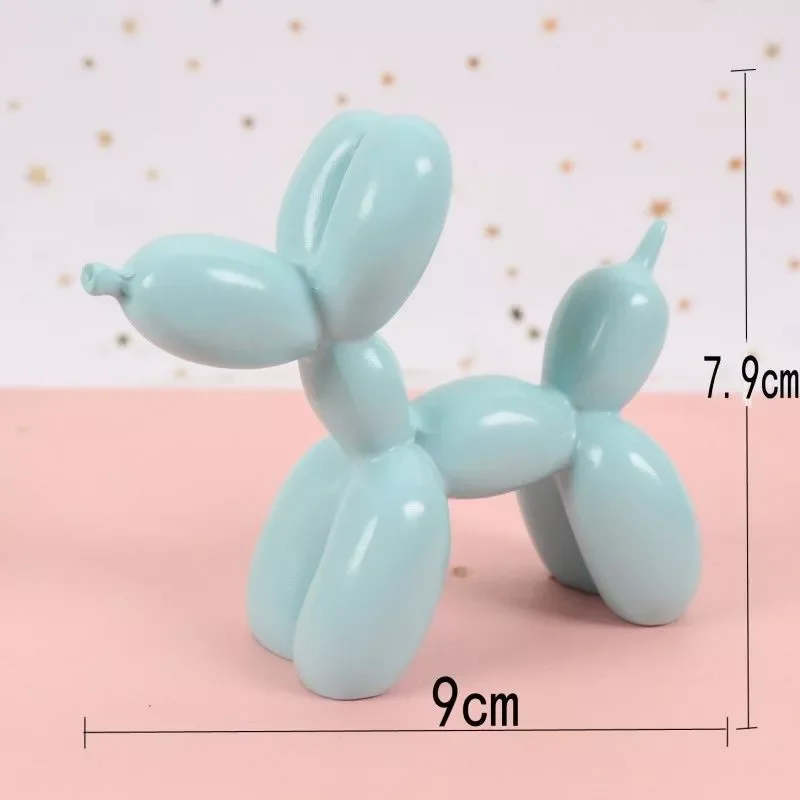

NEW Art living Figurine Balloon Dog Dessert Accessories Mat Animals modern Cake Statue Cute Party Shape Small