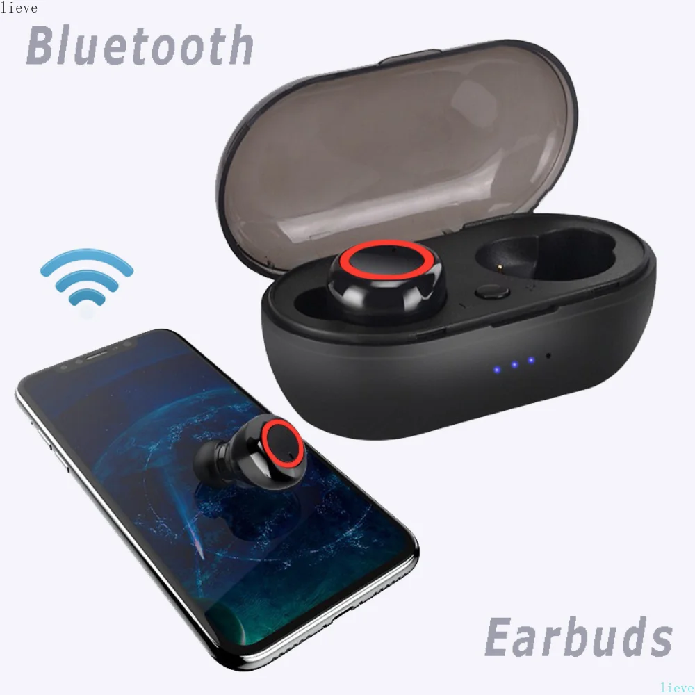 

Y50 Bluetooth Headset TWS2 Sports Outdoor Wireless Headset5.0 For Apple Airpods Android Xiaomi Smartphones Earbud Free Shipping