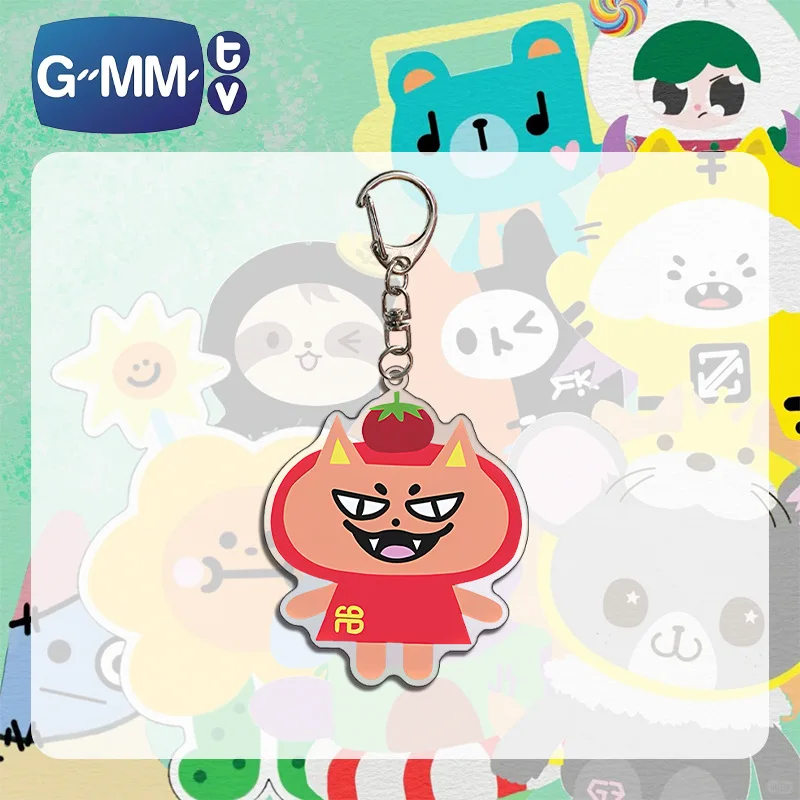 Kawaii GMMTV CP PondPhuwin Forcebook EarthMix акриловые брелки JimmySea KristSingto OffGun TayNew мультяшный брелок для ключей сумка Декор для ключей (art.: 3920d042bcfcf) - 3920d042bcfcf