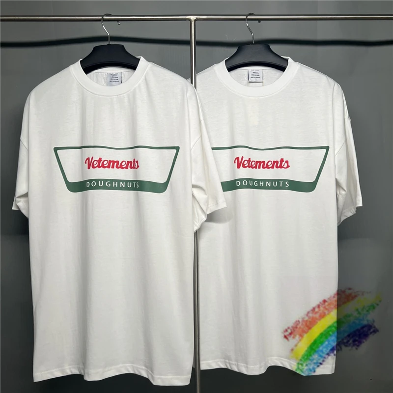 

Мужская футболка с принтом пончиков, с коротким рукавом