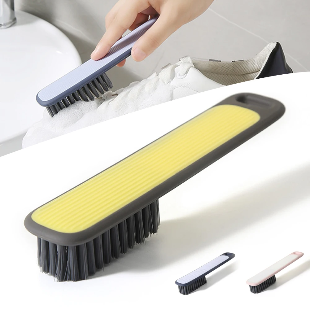 

Shoe Brush Soft Bristles Brush Hangable Multifunctional Long Handle Neat And Fine Bristles For Kitchen Cleaning Brush