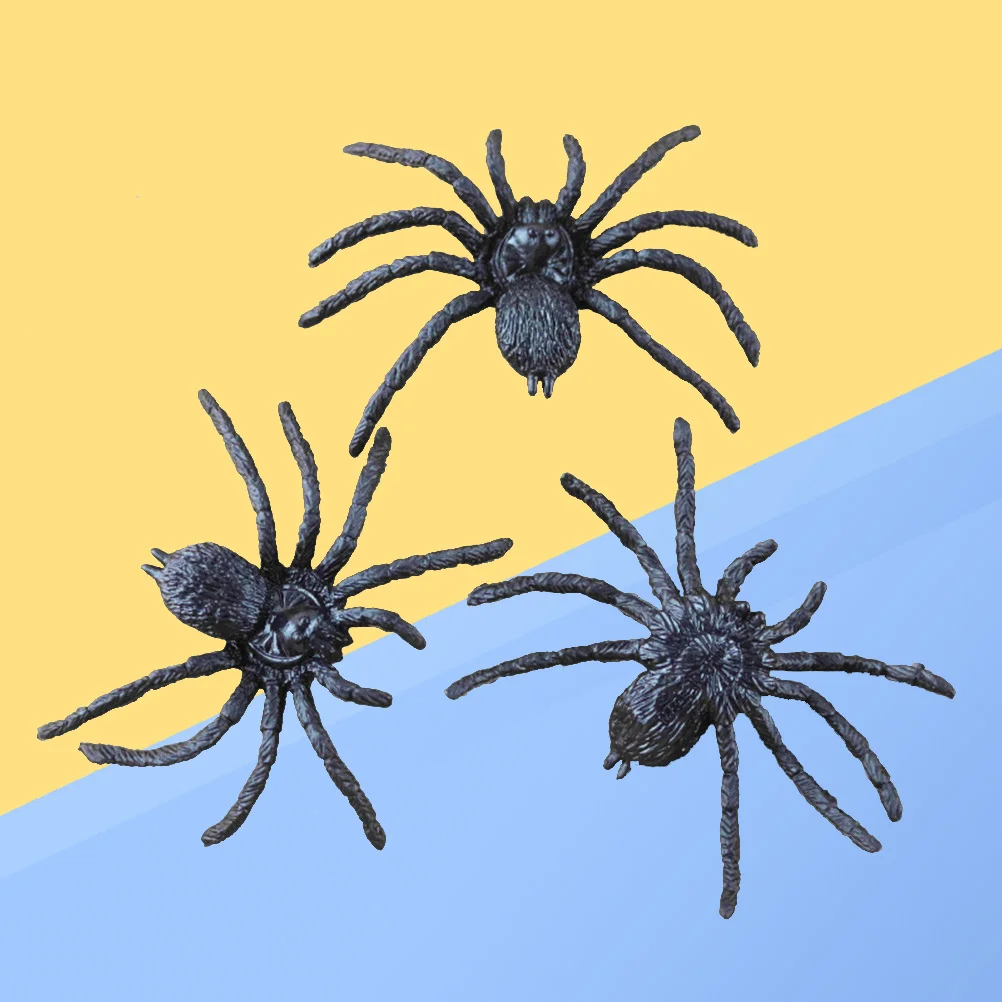 

10 Black Spiders Horrific Joking Gadgets for Costume Party Parties Carnivals