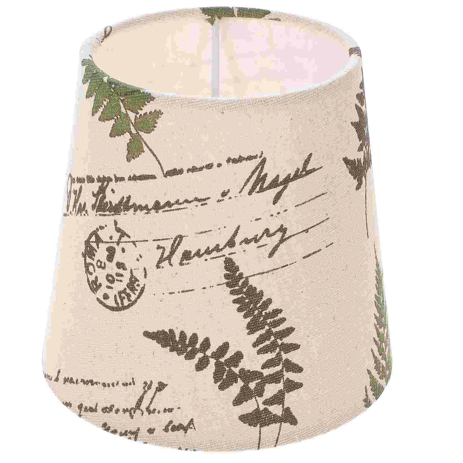 Абажуры из ткани домашний декор простой винт практичный бытовой светильник