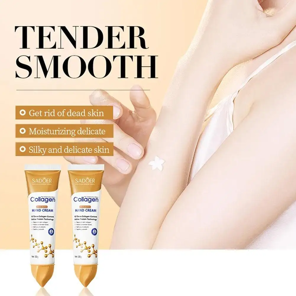 

Hand Cream For Collagen Essence Repair Moisturizing Anti-wrinkle Nourish Exfoliating Calluses Anti-Aging Anti-crack Handcare
