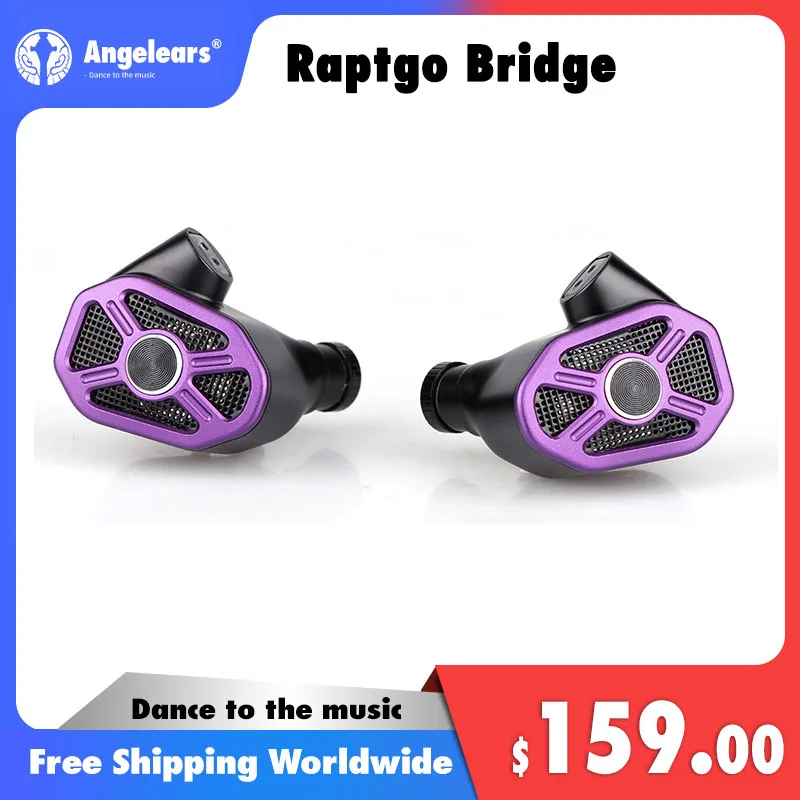 Монитор-вкладыш Raptgo Bridge 2BA + 2DD + PZT